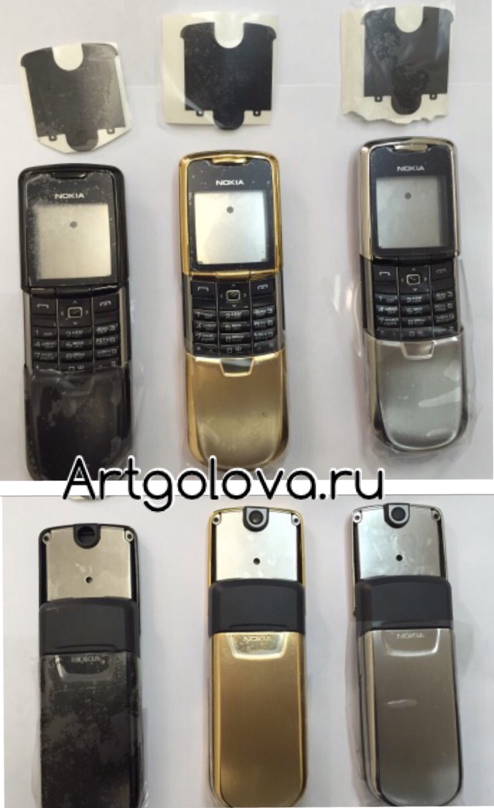 Корпус Nokia 8800 classic + клавиатура