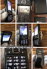 Телефон в оригинале Nokia 6300 classic black , корпус частично аналог, клавиатура новая и оригинальная