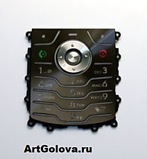 Клавиатура Motorola L7 black