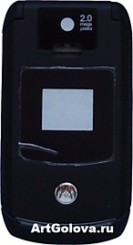 Корпус Motorola V3x black