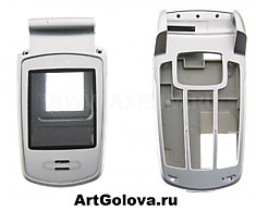 Корпус Samsung E700 silver