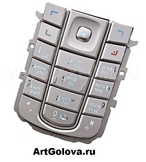 Клавиатура Nokia 6230 silver
