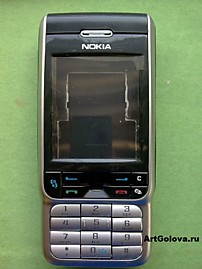Корпус Nokia 3230 black с клавиатурой