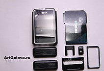 Корпус Nokia 3250 (целиком) с клавиатурой