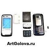 Корпус Nokia 6110 Navigator black с клавиатурой