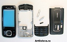 Корпус Nokia 6260 black