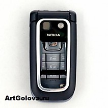 Корпус Nokia 6267 black с клавиатурой