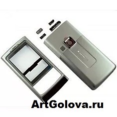 Корпус Nokia 6270 silver с клавиатурой