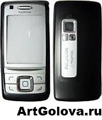 Корпус Nokia 6280 black с клавиатурой