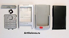 Корпус Nokia 6500 C silver