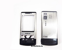 Корпус Nokia 6500 S silver