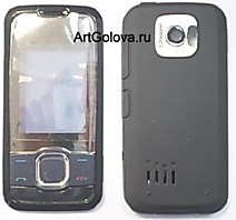 Корпус Nokia 7610 Supernova dark gray с клавиатурой