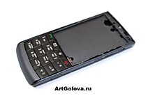 Корпус Nokia X3-02 black с клавиатурой