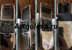 Nokia 8800 classic silver glass ( корпус отполирован в ручную до зеркала) очень эффектно, оригинал , детальные фото и подробное описание по запросу