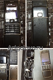 Nokia 8800 sapphire Arte black б/у , оригинал