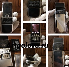 Телефон Nokia 8800 Arte black оригинальный корпус полирован до зеркала