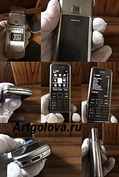 Оригинальный телефон Nokia 8800 arte в оригинальном корпусе  carbon