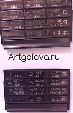 Nokia 8800 Arte клавиатура набора номера
