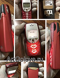 Оригинал Nokia 8310 red red, состояние новый, в комплекте зарядное устройство.