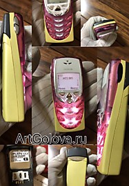 Оригинал Nokia 8310 mustard with pink , состояние новый, в комплекте зарядное устройство.