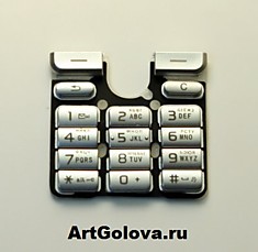 Клавиатура Sony Ericsson K310 silver