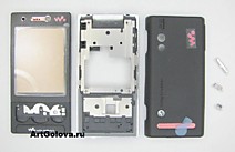 Корпус Sony Ericsson W705/W715 black