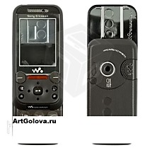 Корпус Sony Ericsson W850 black с клавиатурой